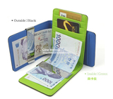 マネークリップ 高級金属製二つ折り札挟み