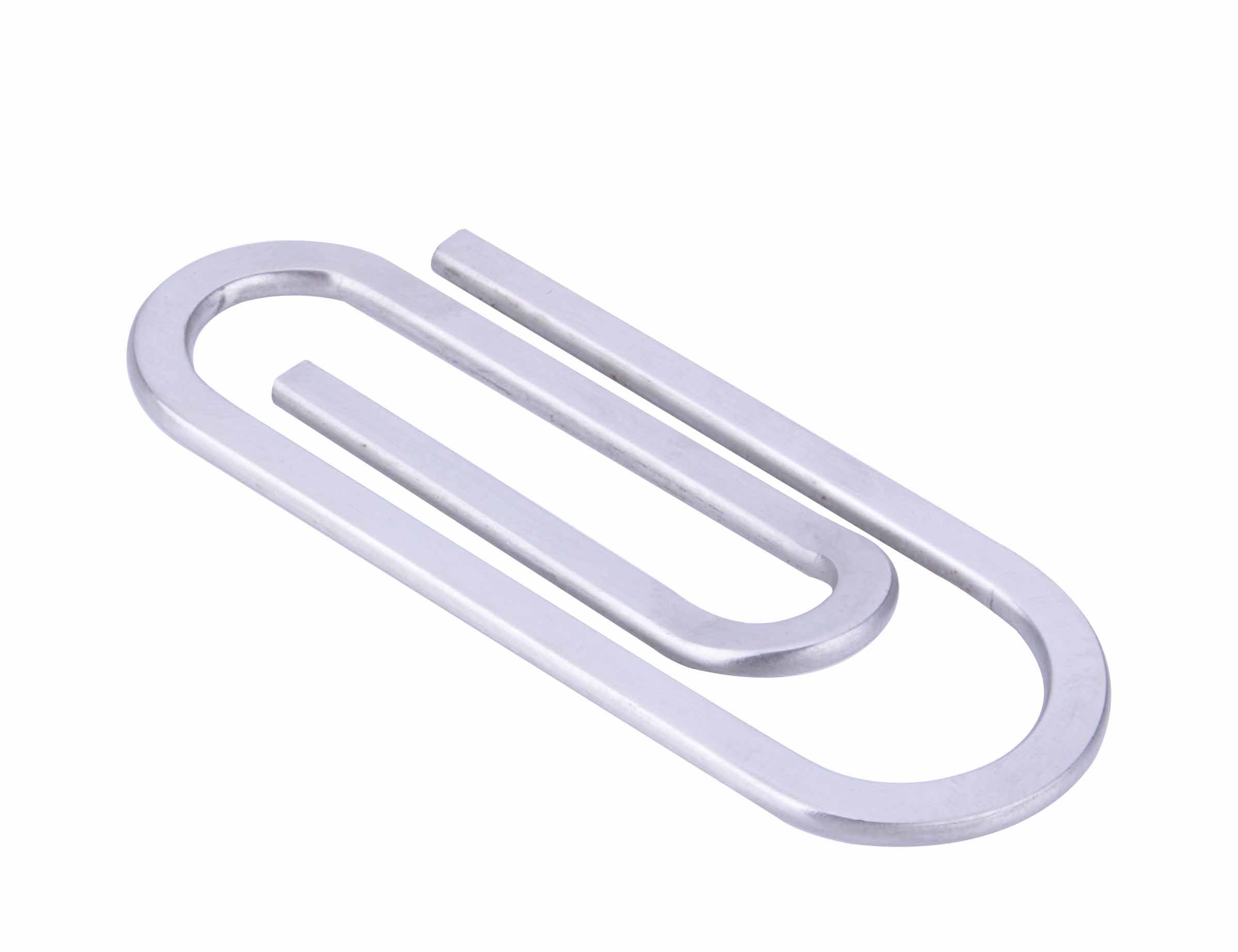 金属製で変形しにくマネークリップ