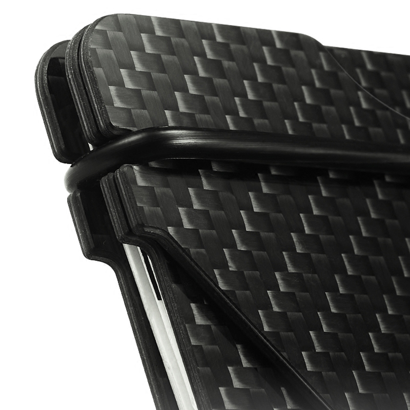 マネークリップ 炭素繊維調コンパクトマネークリップ