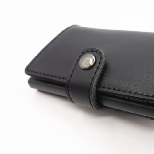 マネークリップ 本革製多機能札挟み財布カードケース付き