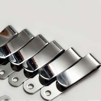 マネークリップ 金属製スリムマネークリップ4点セット