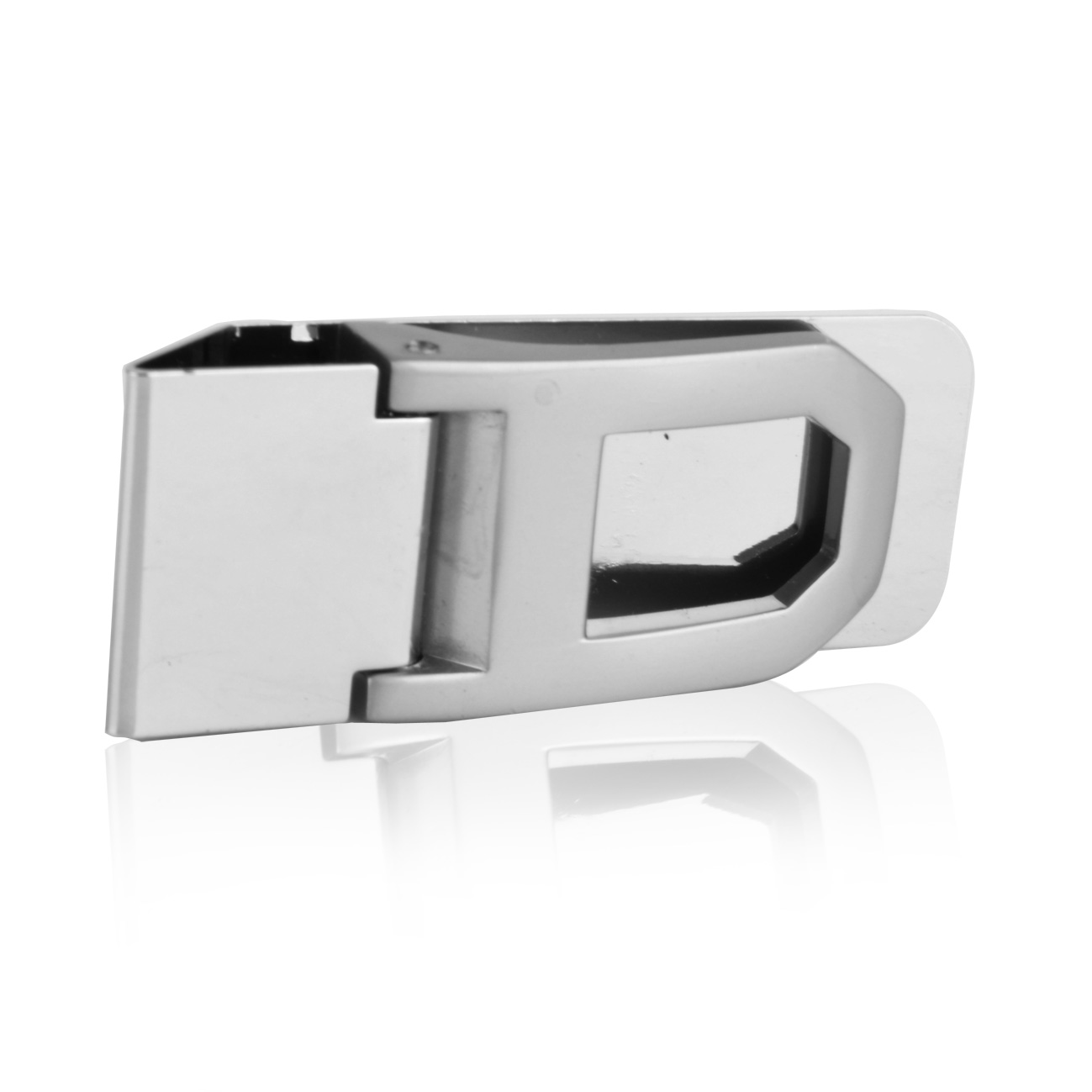 マネークリップ 金属製二つ折り札挟み クリップ式財布