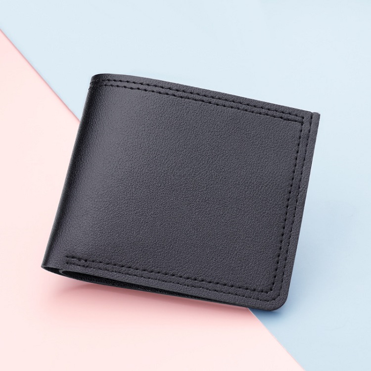 マネークリップ 上質な本革仕様二つ折りマネークリップ財布