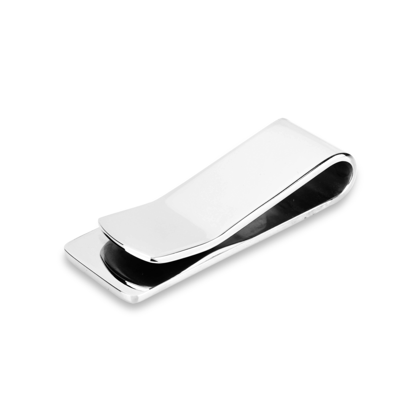 シルバークリップ型マネークリップ