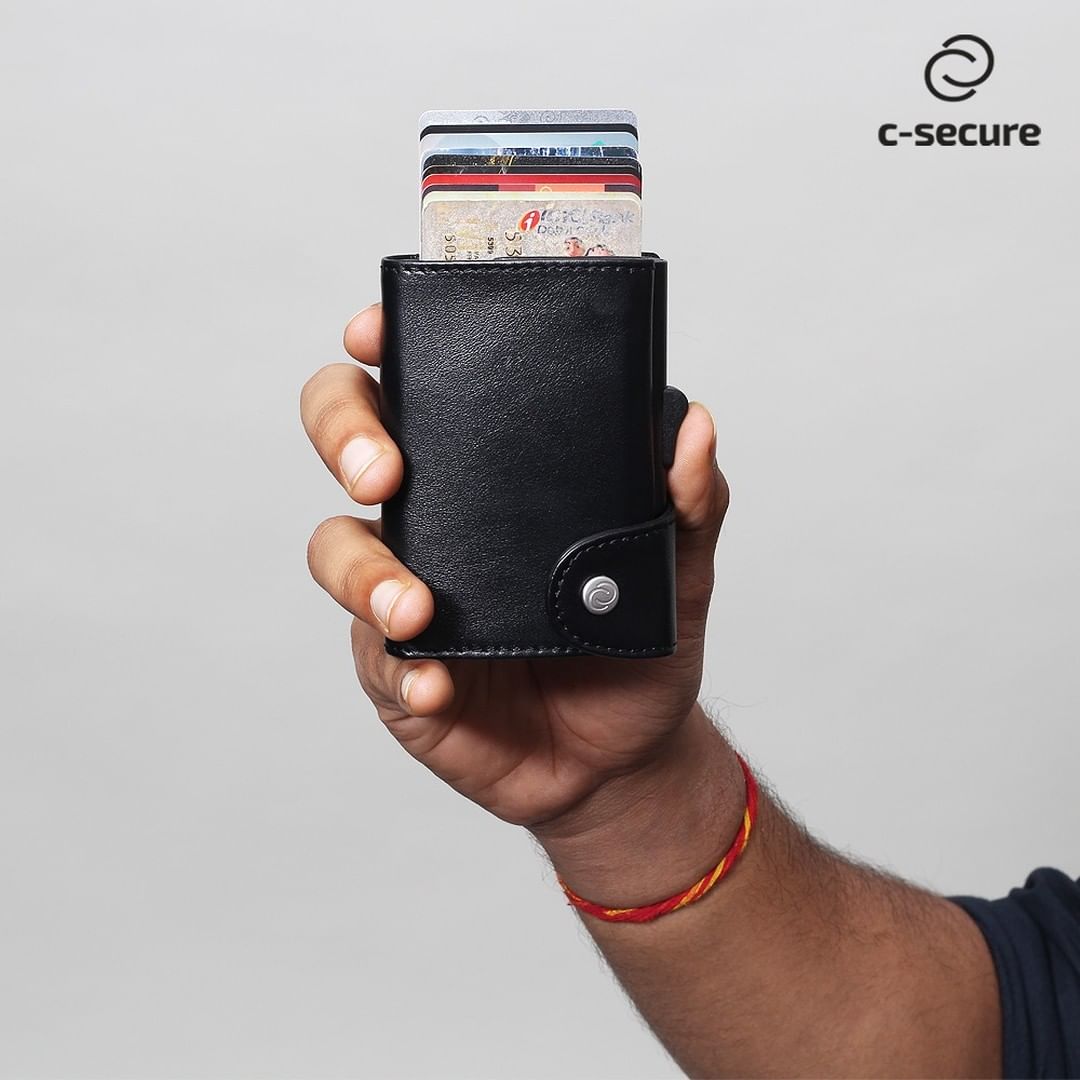 マネークリップ 自動カード排出機能付きマネークリップ