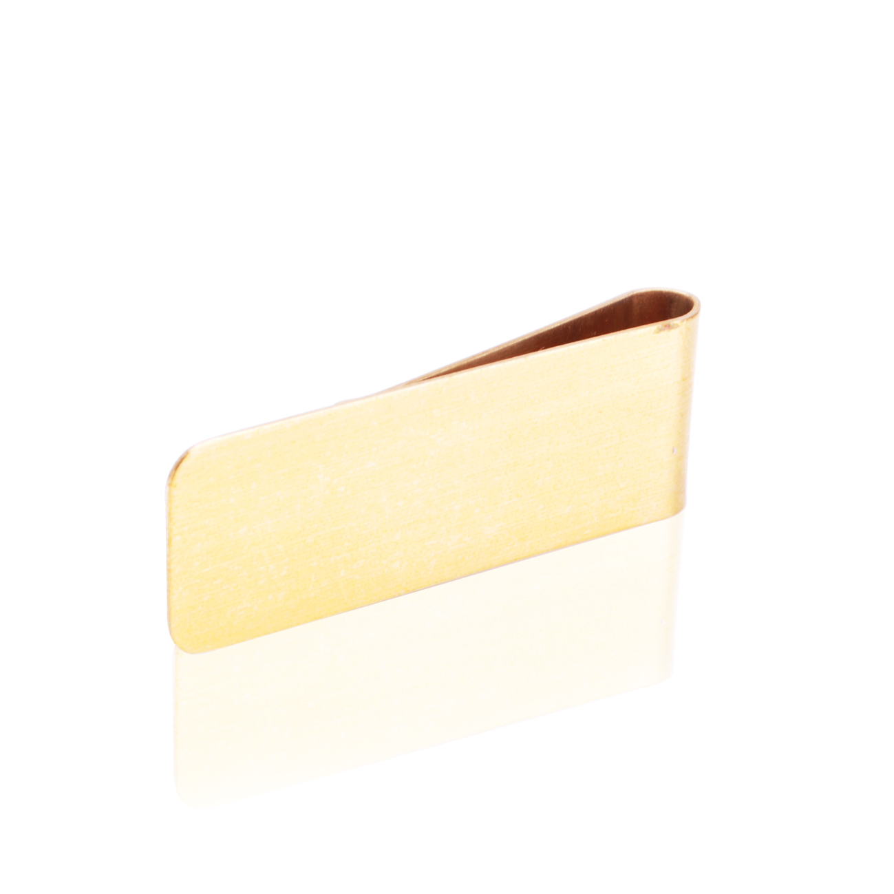 マネークリップ スリムで機能的な二つ折り構造