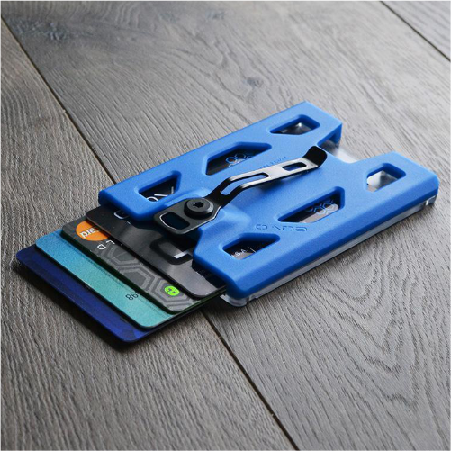 マネークリップ 多機能アルミ製薄型マネークリップ付カードケース