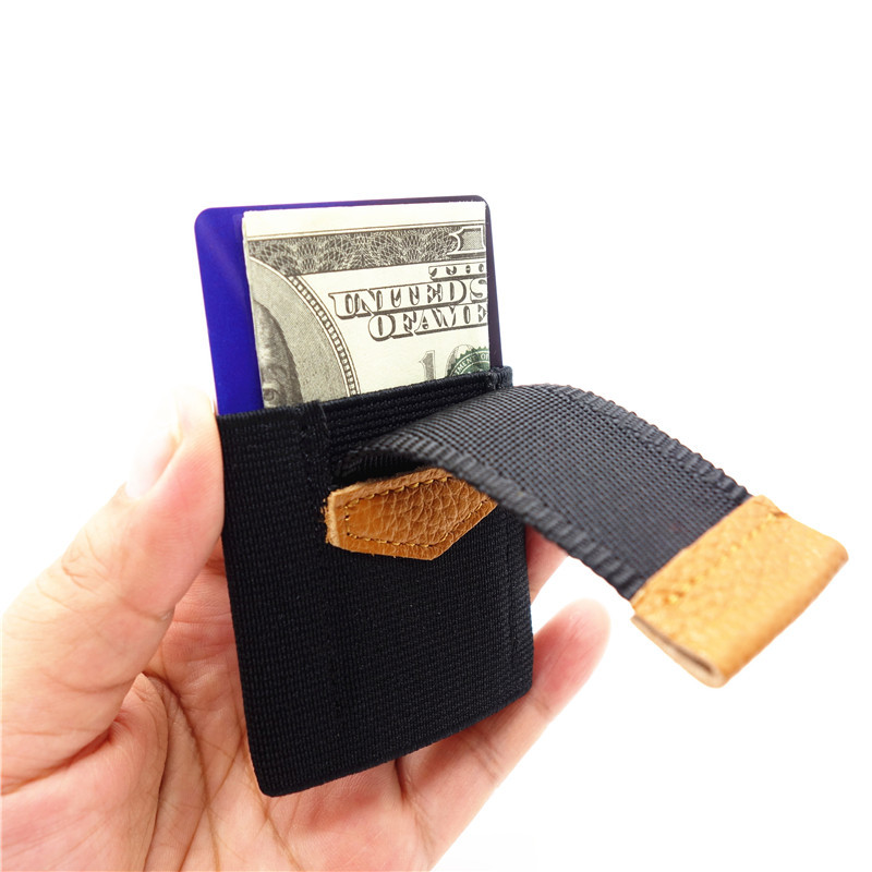 マネークリップ 薄型スリム設計マネークリップカードケース付き財布