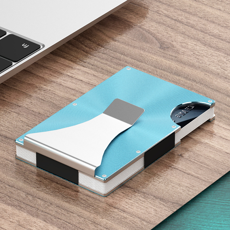 マネークリップ 多機能金属製マネークリップ付きカードホルダー