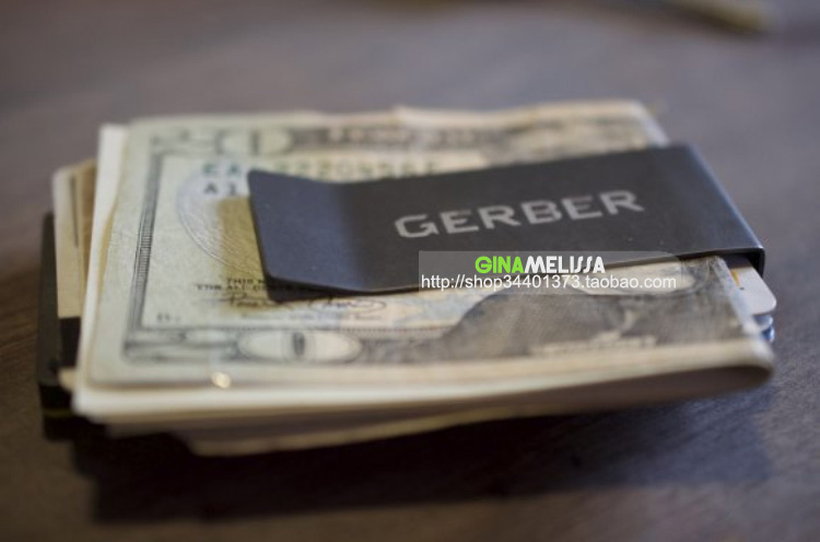 マネークリップ 精密なテクスチャー加工のハンドル・鮮やかなアクセントリングが印象的