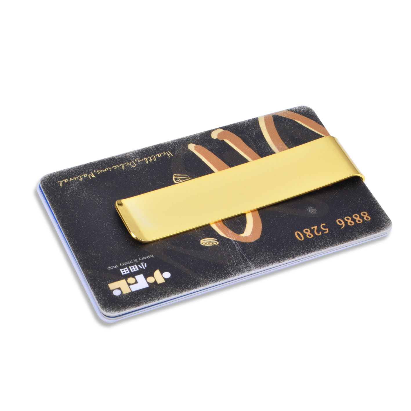 マネークリップ スリム設計