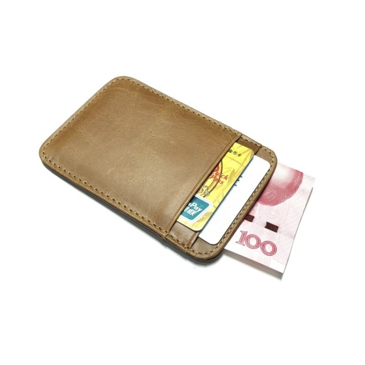マネークリップ 本革製カードケース付きマネークリップ財布