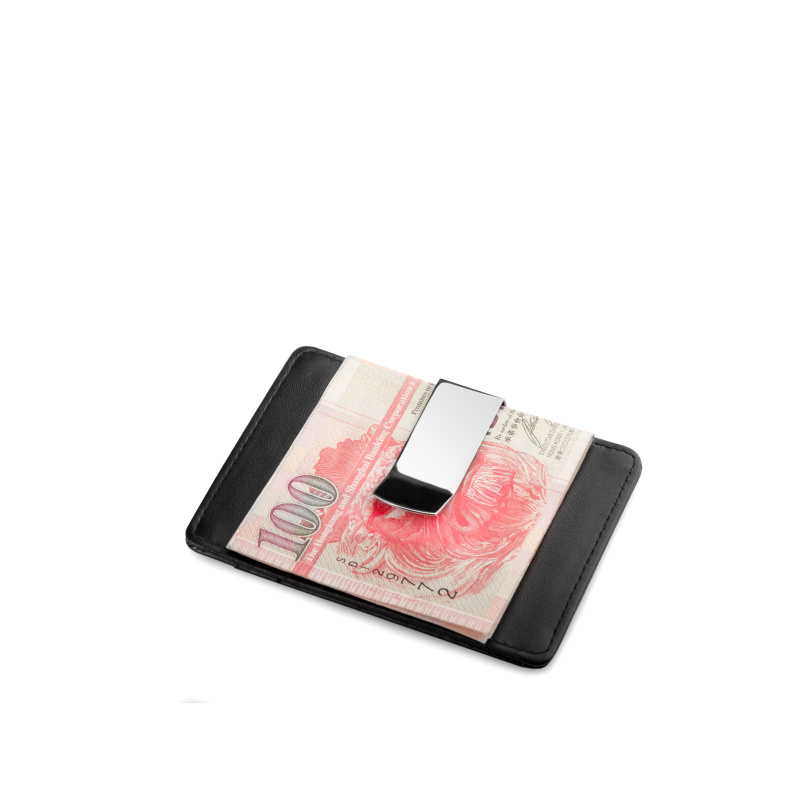 マネークリップ 上質な本革素材の高級感