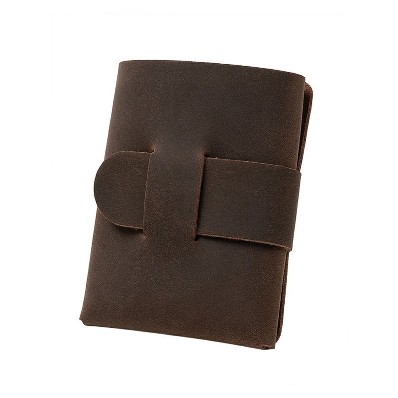 マネークリップ 本革製薄型二つ折りマネークリップ財布