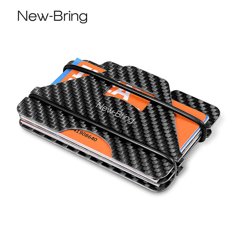 マネークリップ 炭素繊維調コンパクトマネークリップ