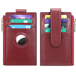 マネークリップ 多機能レザー製マネークリップ小銭入れ付き財布