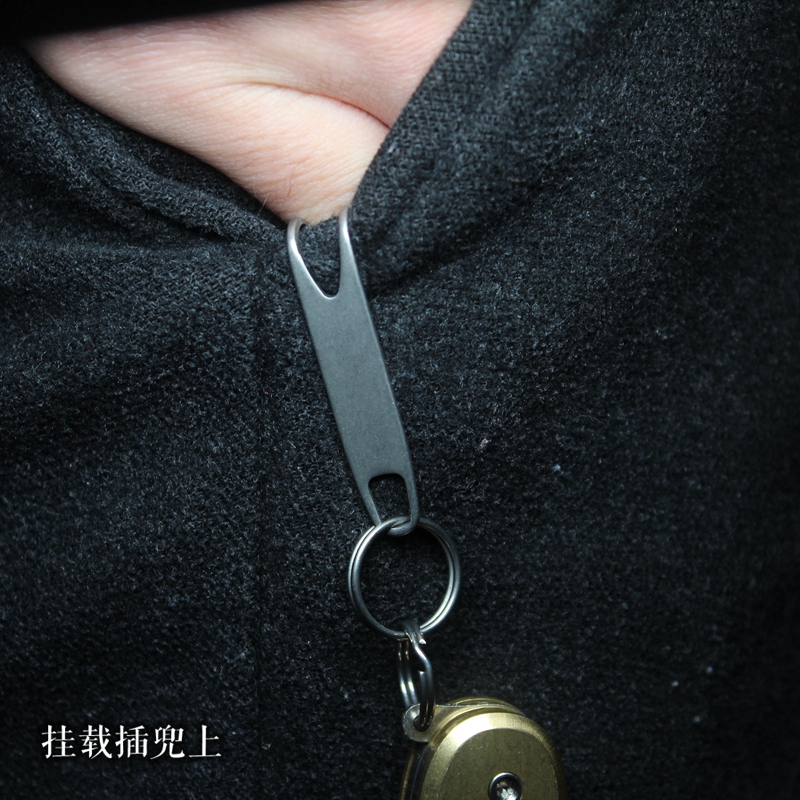 マネークリップ 高品質チタン合金製の耐久性,洗練されたミニマルデザイン