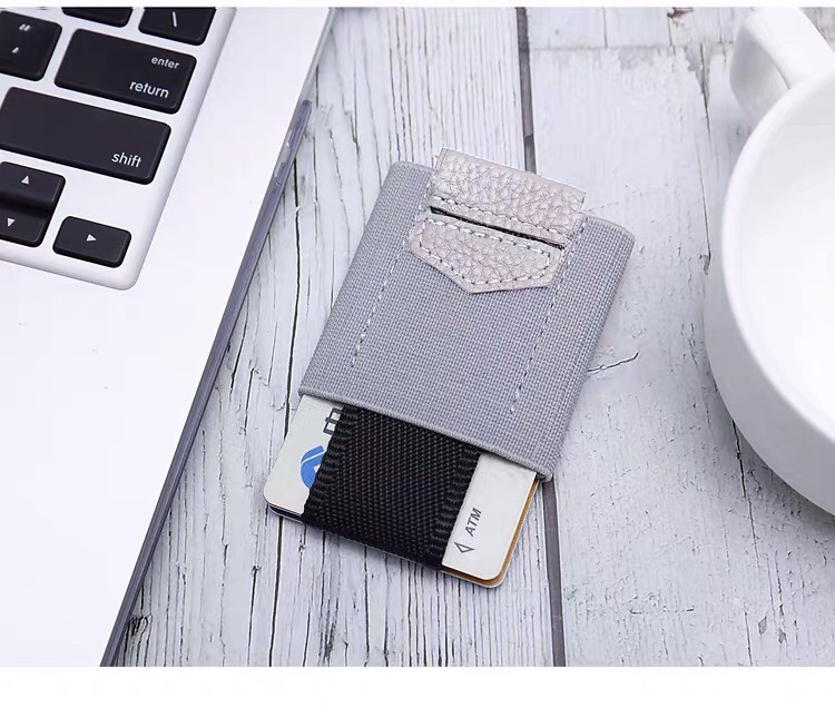 マネークリップ 薄型スリム設計マネークリップカードケース付き財布