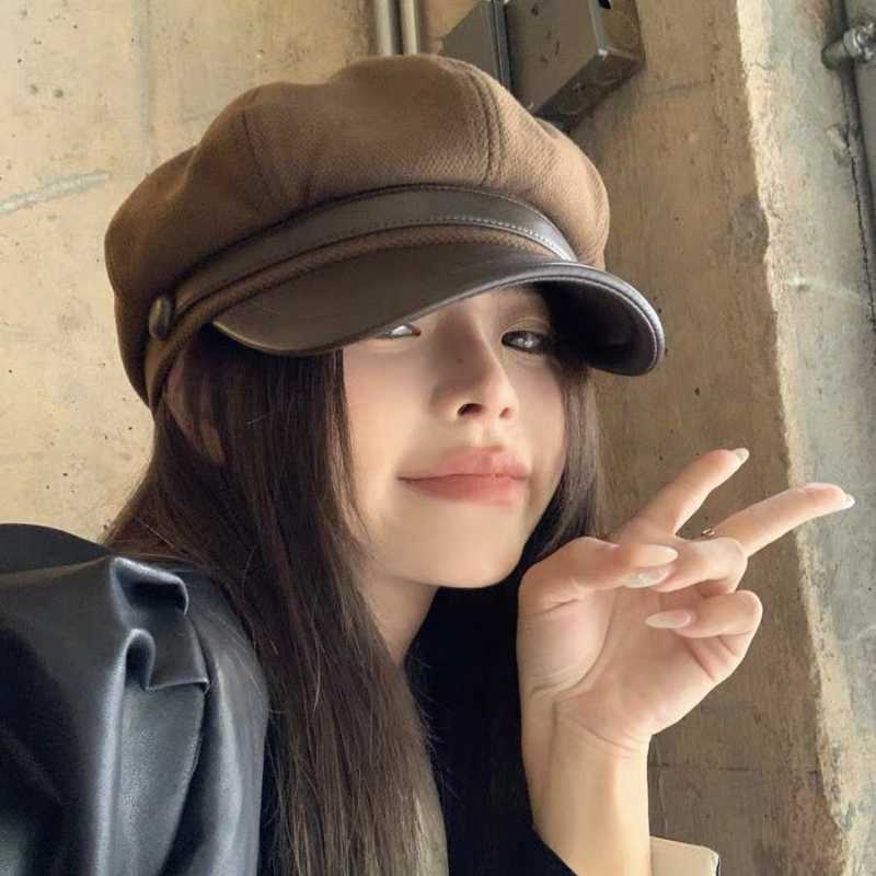 クラウンレザーキャスケット