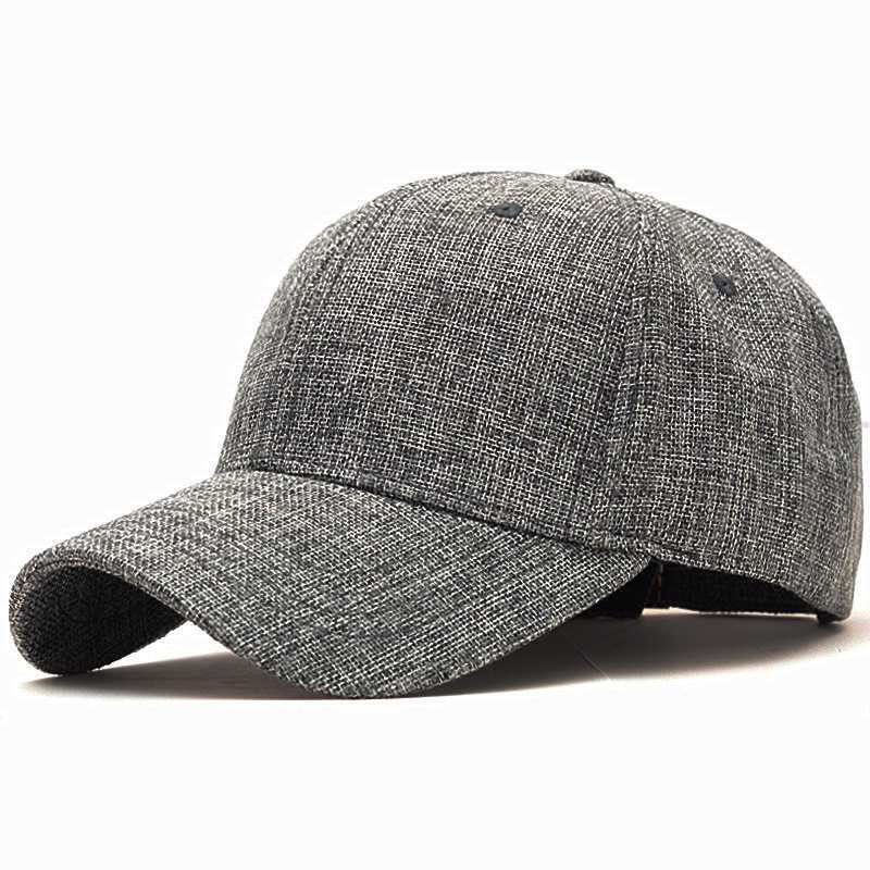 キャスケット 天然リネン織り目キャスケット