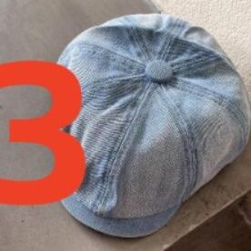 新作男女兼用日系デニムキャスケット帽子