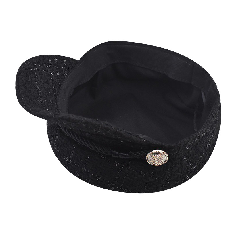 キャスケット マリン帽子 つば広 小顔効果 女性用