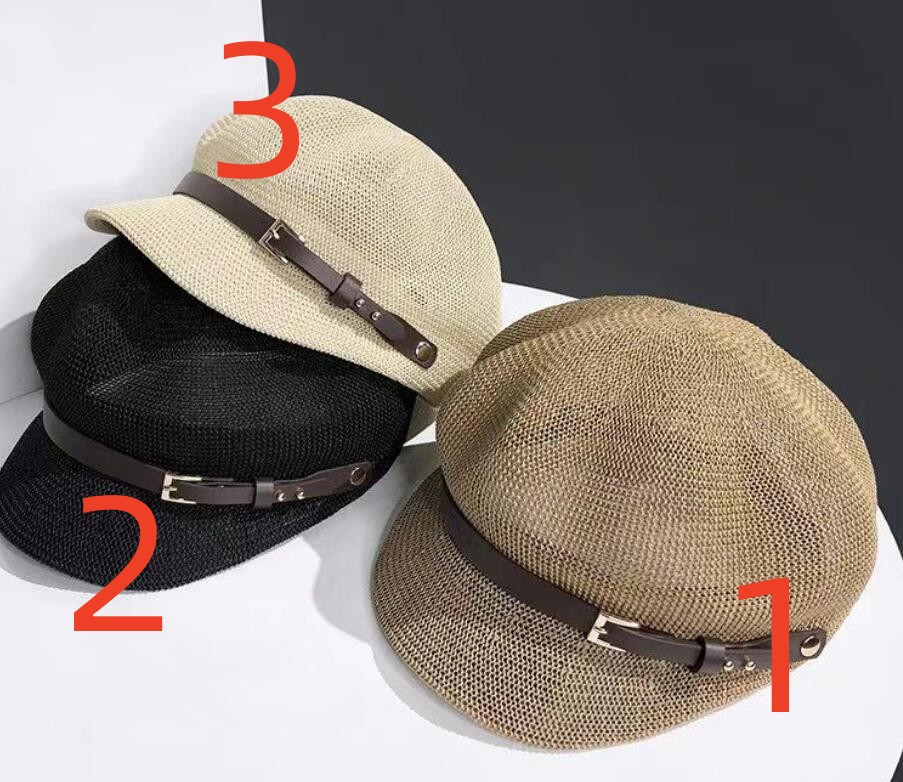 夏新作レディース帽子キャスケット日焼け止め韓国風