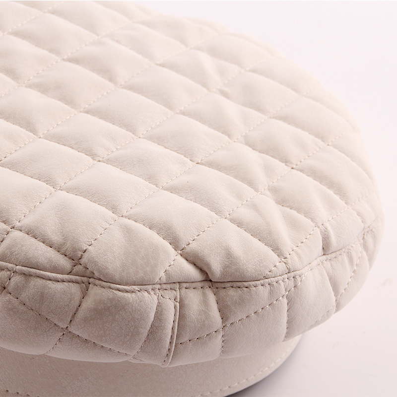 秋冬新作 レディース キルティング キャスケット 防寒帽子