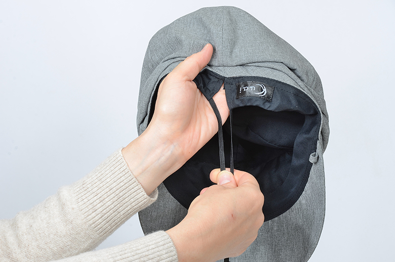 小顔効果 紫外線対策 洗える小つばキャスケット