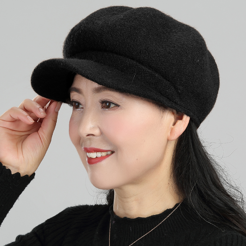 キャスケット やわらか包み込むウール帽子