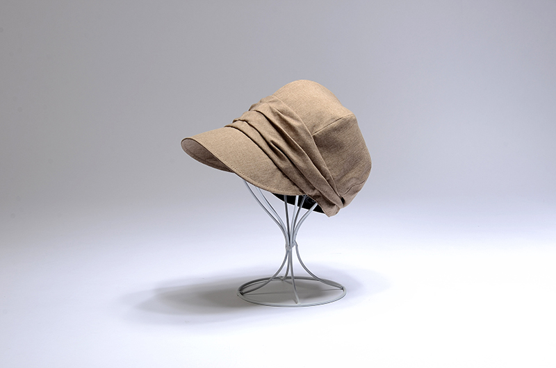 小顔効果 紫外線対策 洗える小つばキャスケット