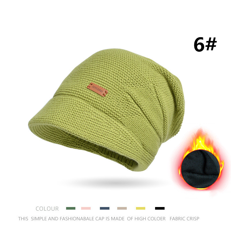 レディース ニット キャスケット 秋冬 防寒 小顔効果 つば付き帽子