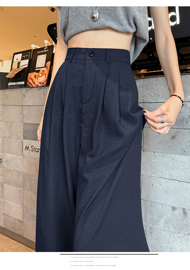 カジュアルコーデ フリル裾マキシワイドパンツ