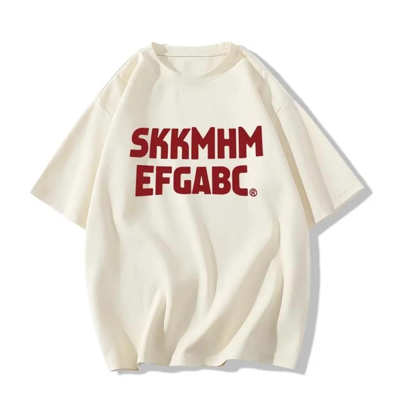 カジュアルコーデ ロゴレタリング半袖Ｔシャツ