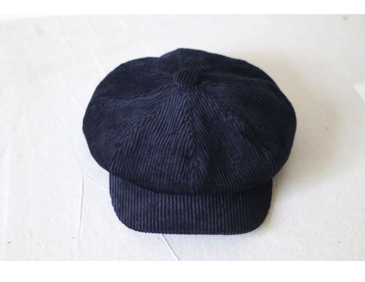 クラシカル ウール混キャスケット帽