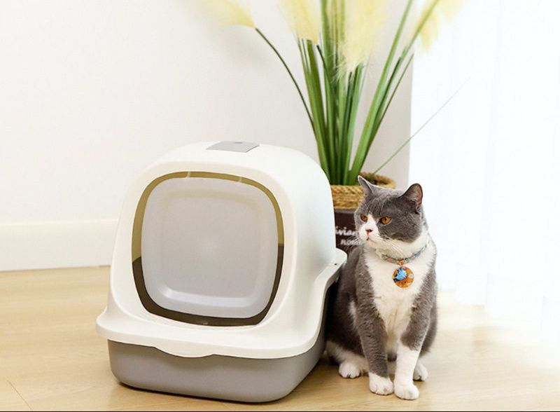 猫トイレ 全密閉式猫トイレ消臭ボックス