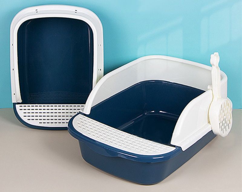 大空間取り外し式飛び散らない猫トイレ