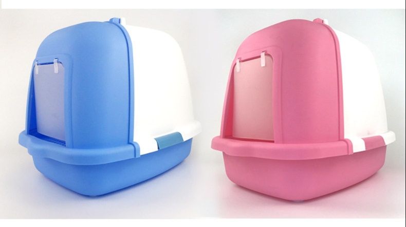 猫トイレ 大型猫用防砂飛散ドーム型トイレ