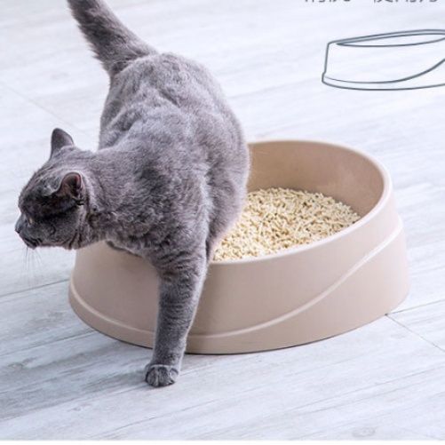 猫トイレ 持ち手付き一体型ケージ用猫トイレ