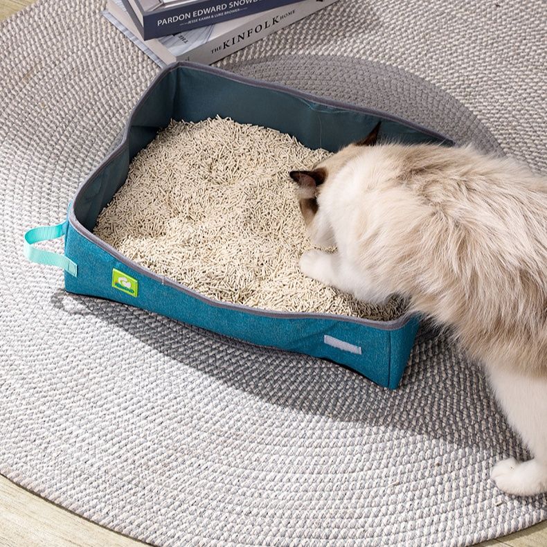 猫トイレ 折り畳み式 ポータブル