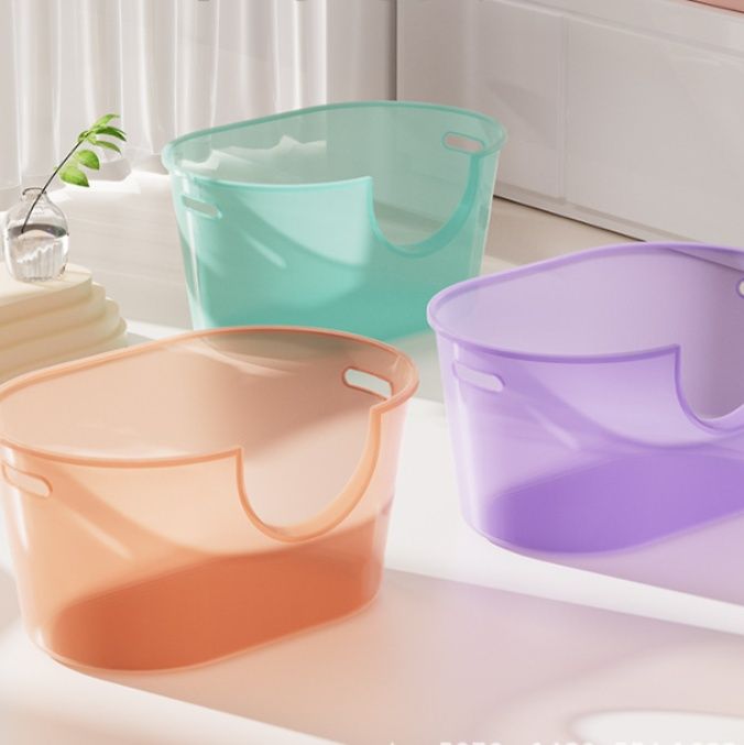 猫トイレ 超大型上部開口式飛び散らない猫砂トイレ