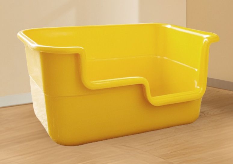 猫トイレ 巨大無覆蓋深型猫砂盆防飛散設計