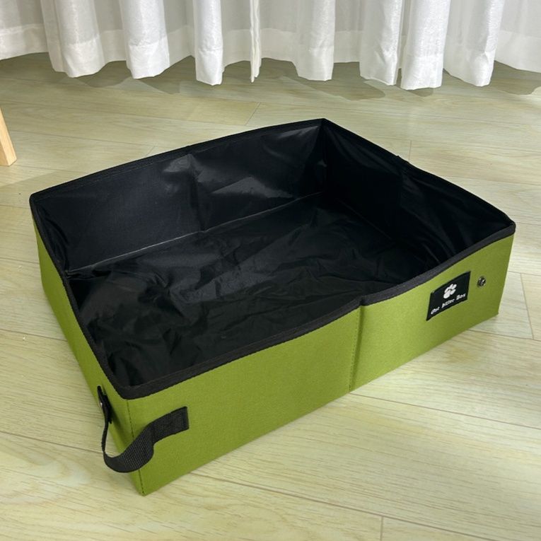 猫トイレ 折りたたみ式携帯用猫トイレ防水仕様