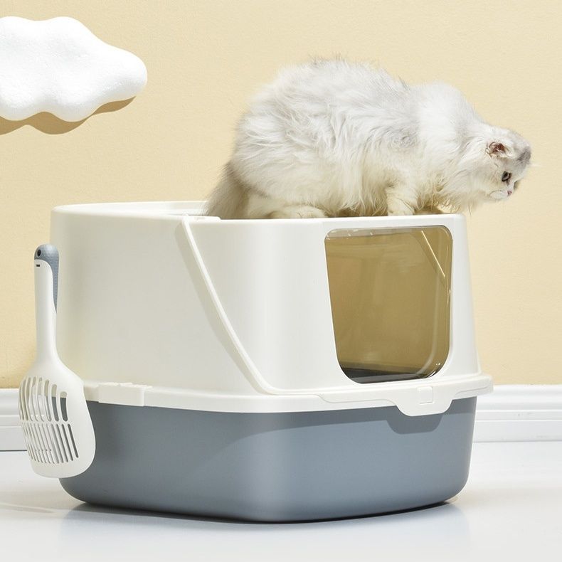 上部開閉式猫トイレボックス専用スコップ付き