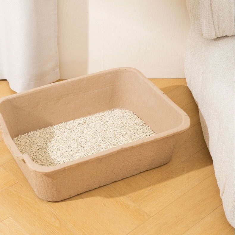 猫トイレ 使い捨て紙製猫トイレ用軽量トレー