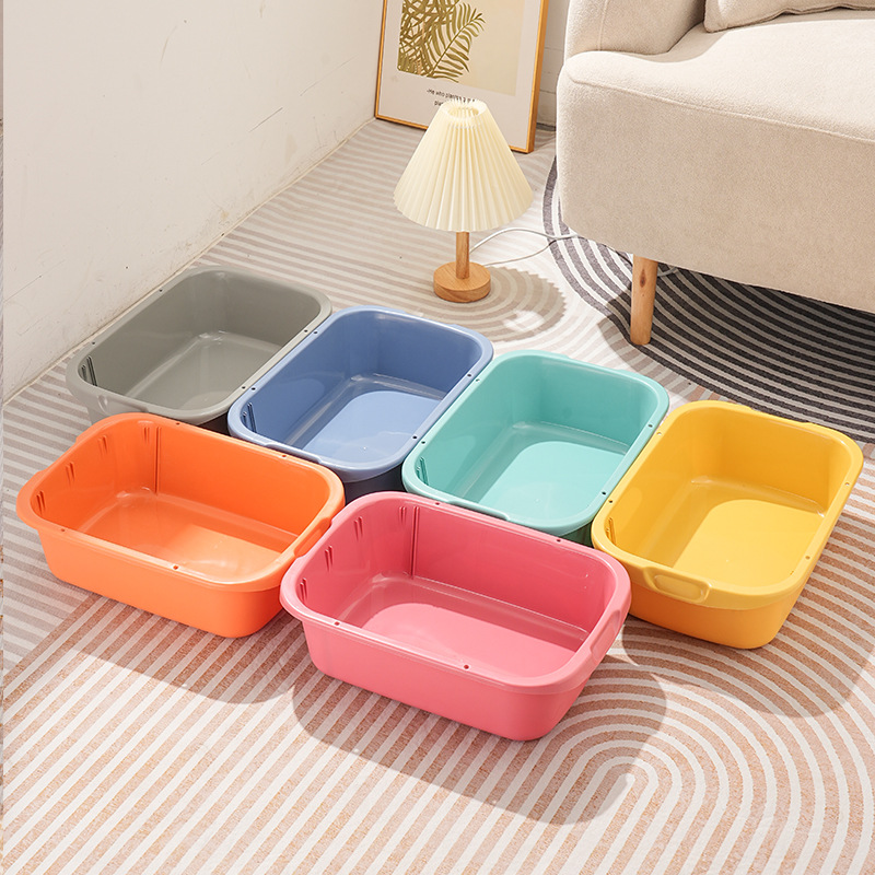 猫トイレ 角丸設計の軽量プラスチック製　トレー