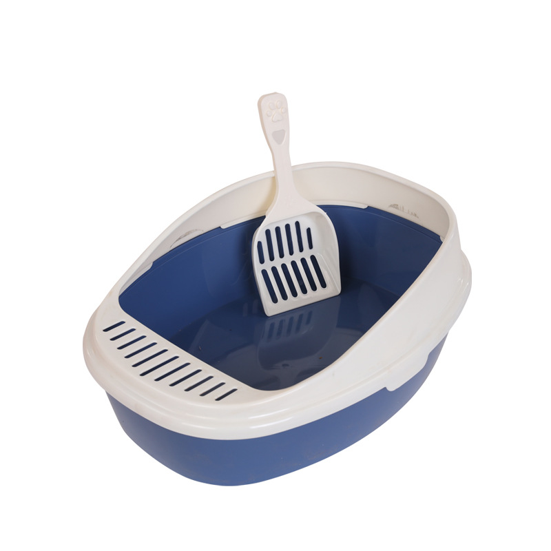 猫トイレ スコップ付きオープン型猫トイレボックス