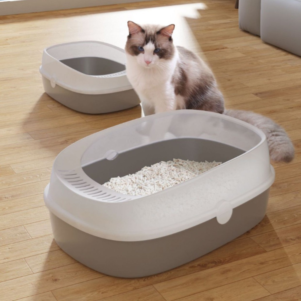 猫トイレ 上から入る引き出し式猫トイレボックス ボックス|猫トイレ