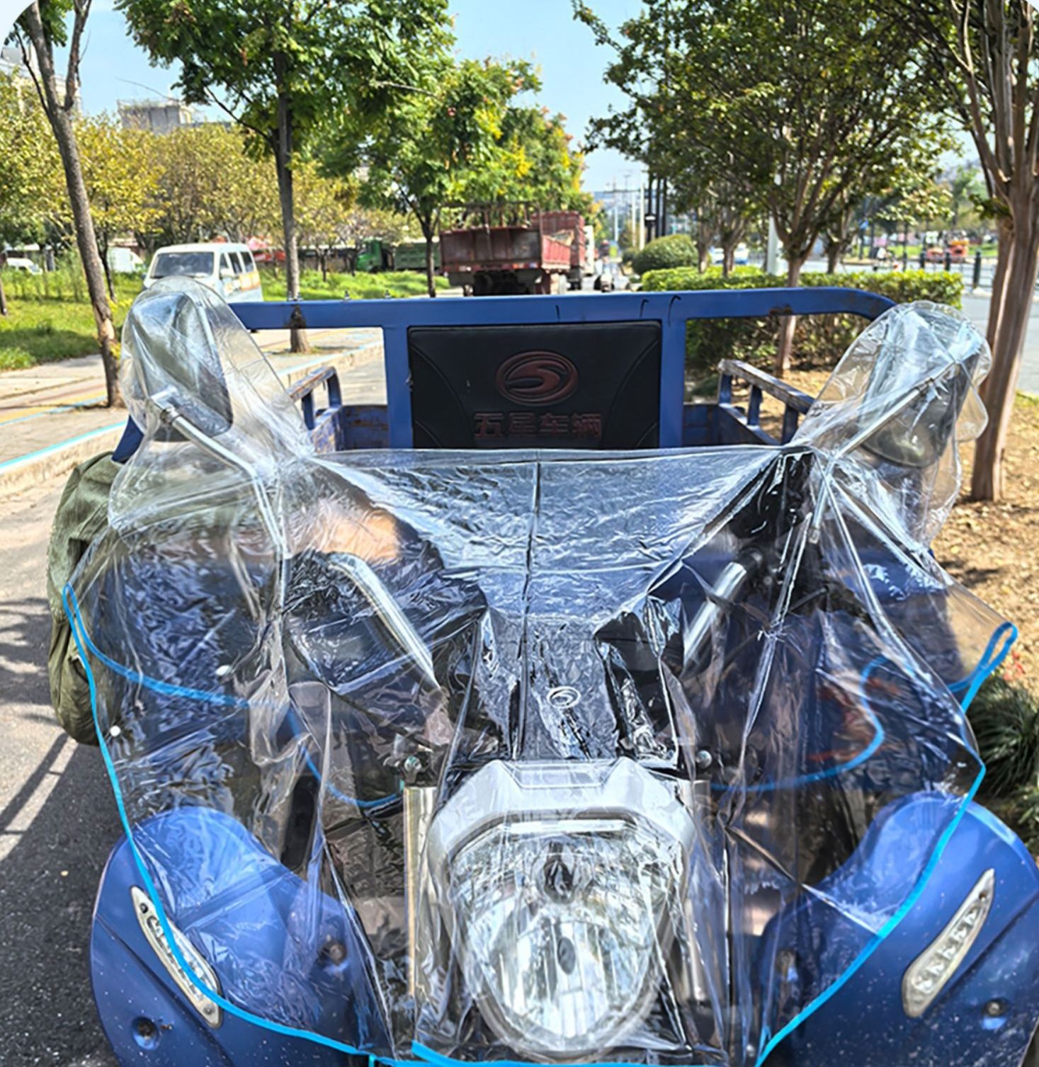 バイクカバー 大型 透明防水バイクカバー