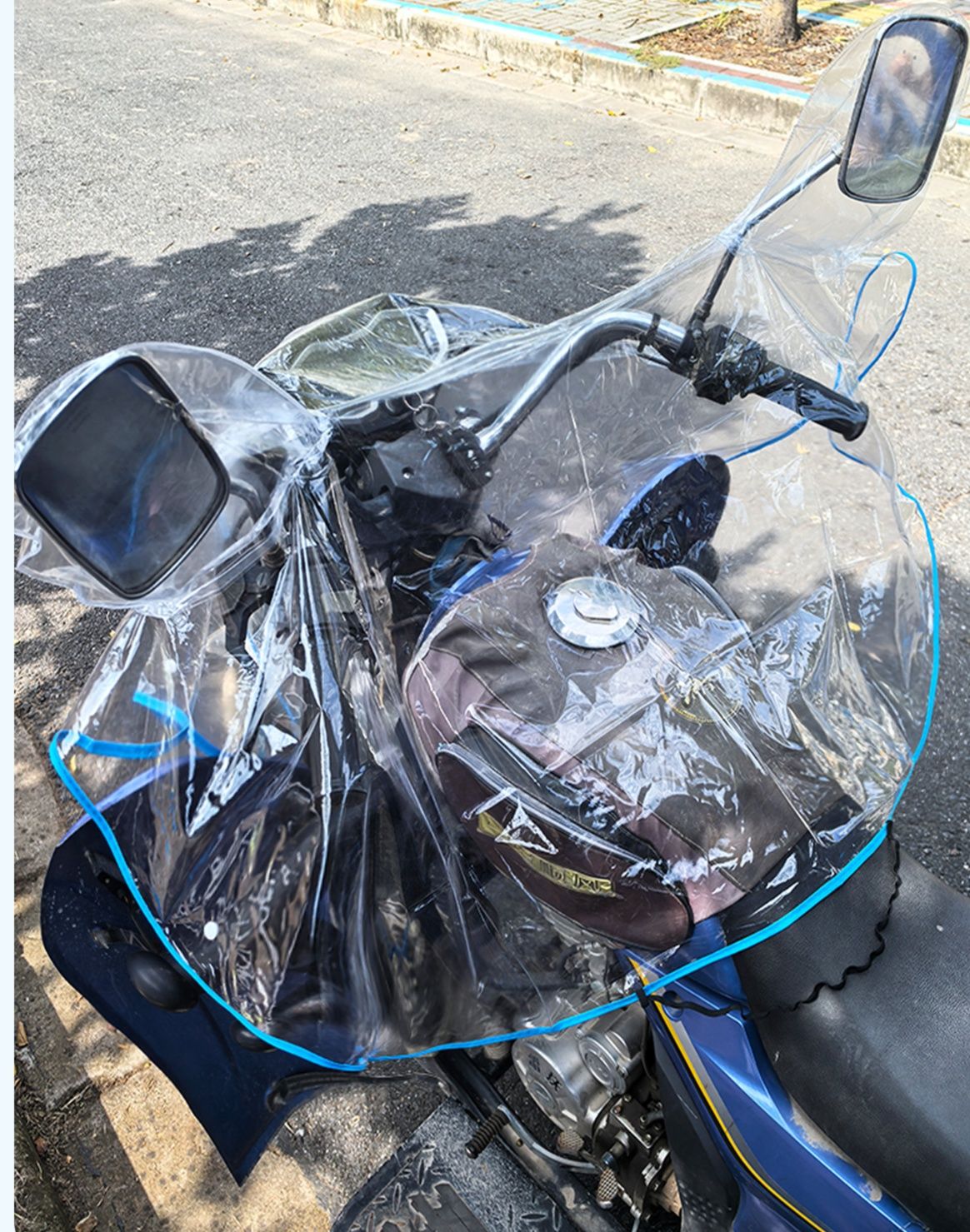 バイクカバー 大型 透明防水バイクカバー